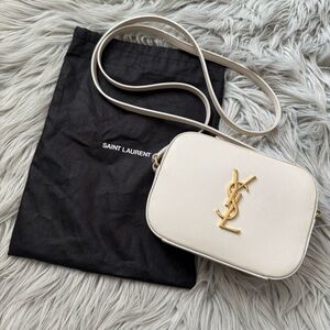 SAINT LAURENT YSL Monogram Blogger Camera Bag